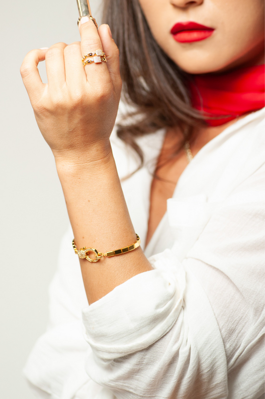 The Segment Clasp Bracelet